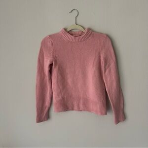 Tory Burch Pink Cashmere Crewneck Sweater size XXS
